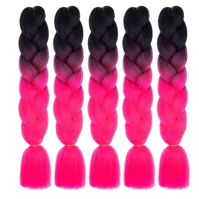 #B3 Black to Hot Pink