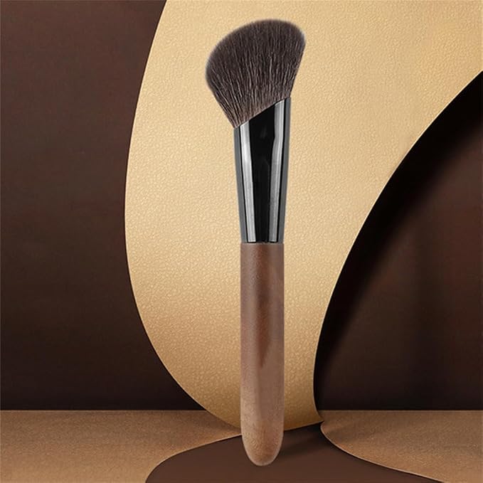Angled contour brush