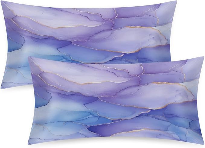 Marble With Lavender Blue