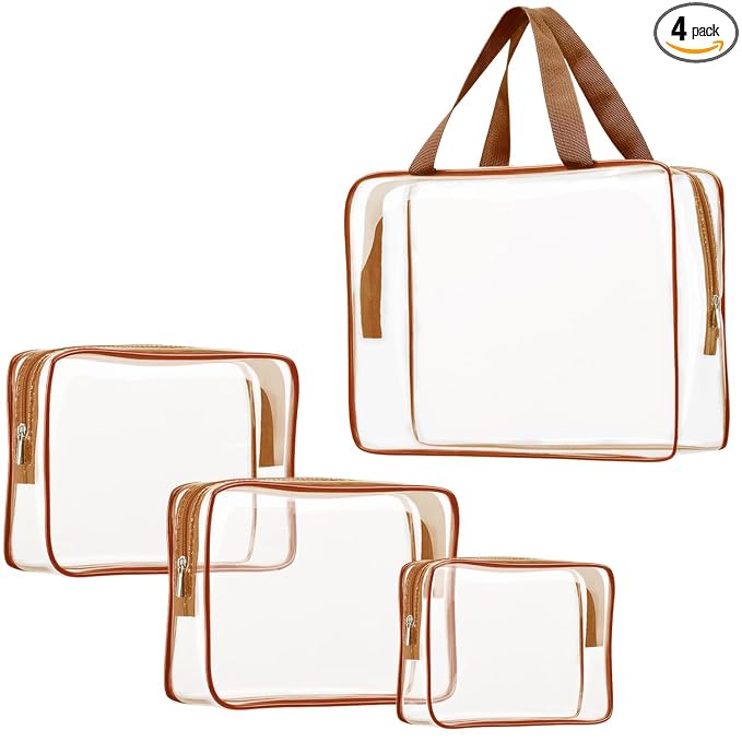 4pcs Brown