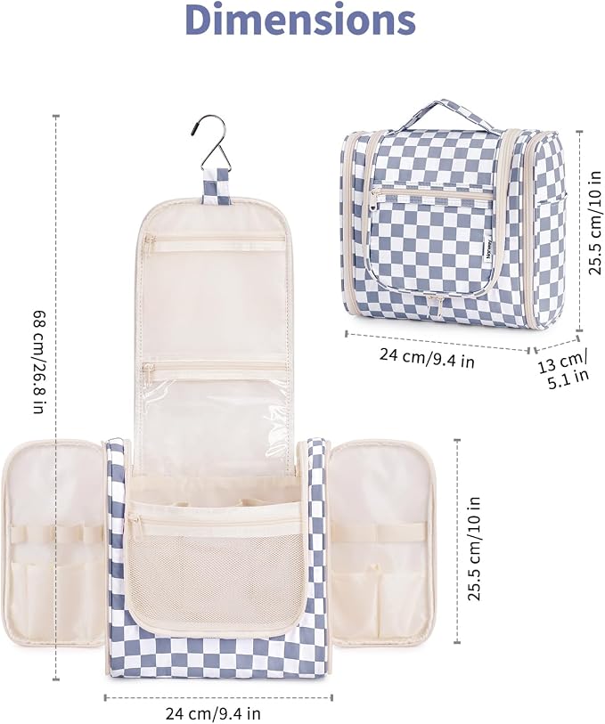 C-Grayish Blue Checkerboard