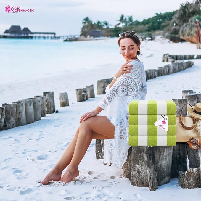 Cabana Towel 4pcs Green