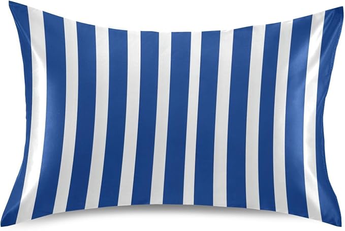 Blue and White Stripes