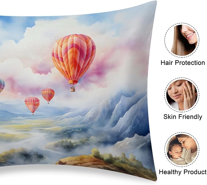 Hot Air Balloon Mountain