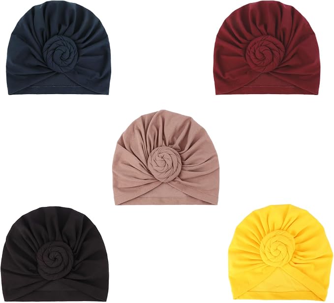 5 Pack Donuts: Tan/Wine/Yellow/Navy/Black