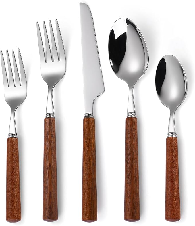 C07-20PC/Wooden-304/Silver