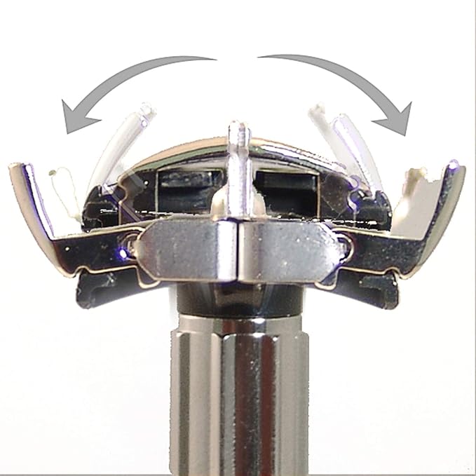 Stainless Steel and Black