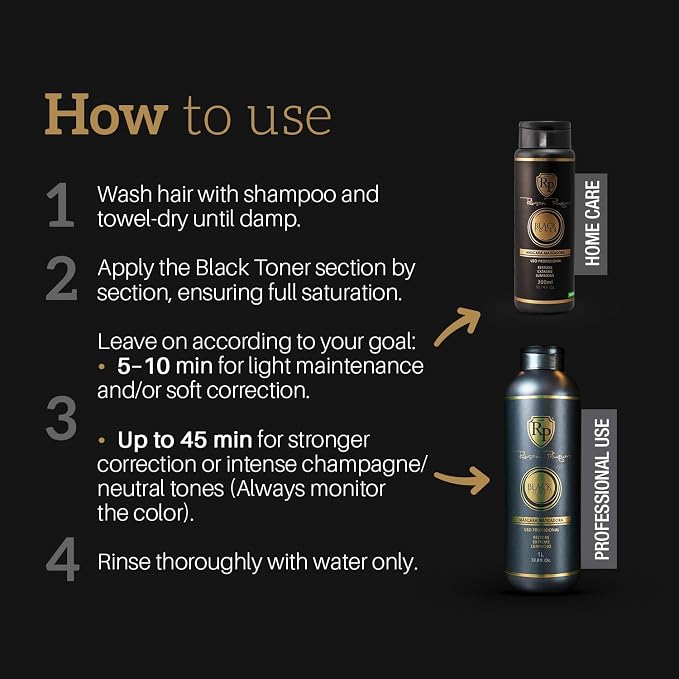 Gloss Toner - Black (300ml)