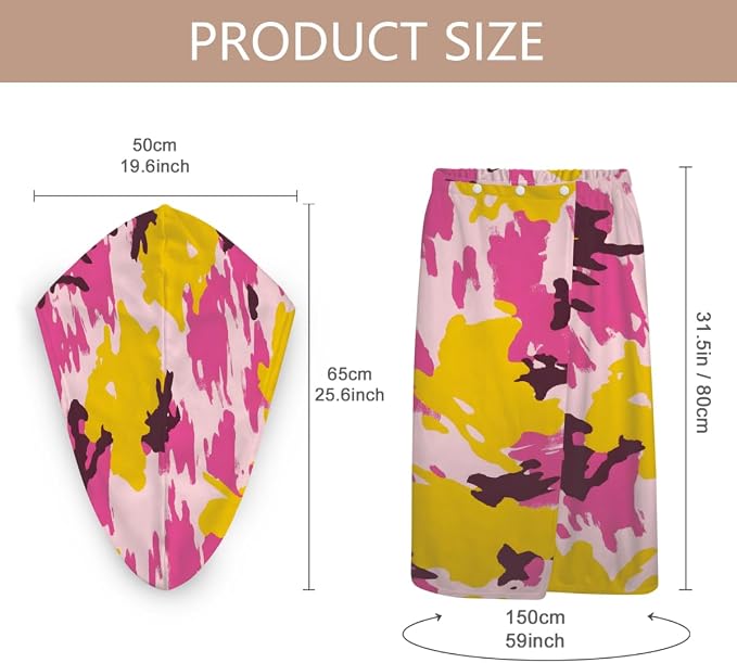 Pink Yellow Print
