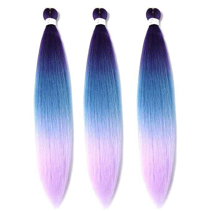 Purple-Lake Blue-Light Purple
