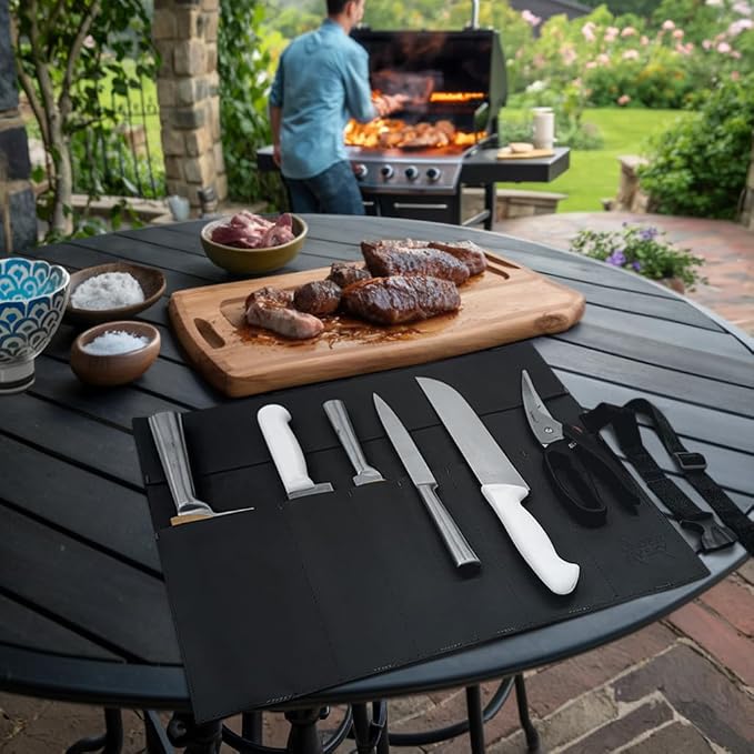 Knife Roll Black