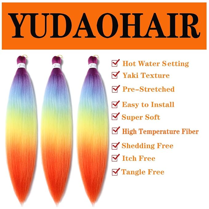 Purple-Light Blue-Yellow-Orange