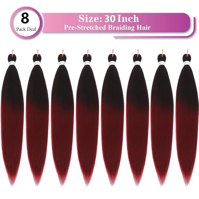 Ombre Burgundy