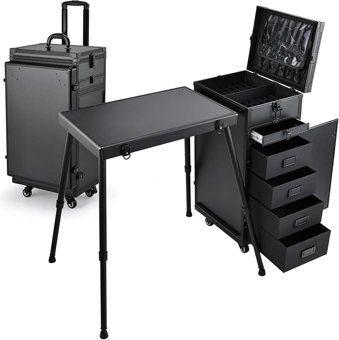 Black With Table