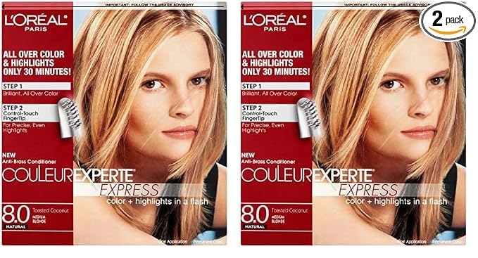 8 Medium Blonde/Toasted Coconut