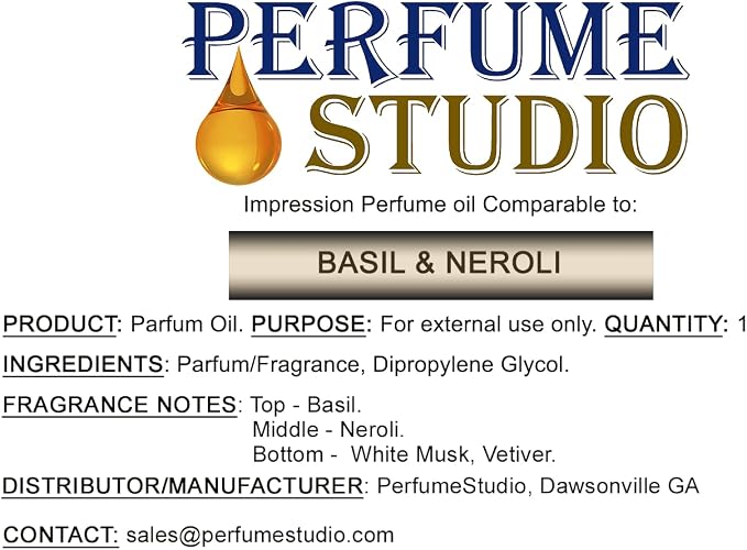 Basil & Neroli, Voyage De Razilo, Bergamot