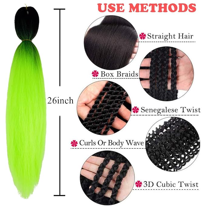 black/shiny green