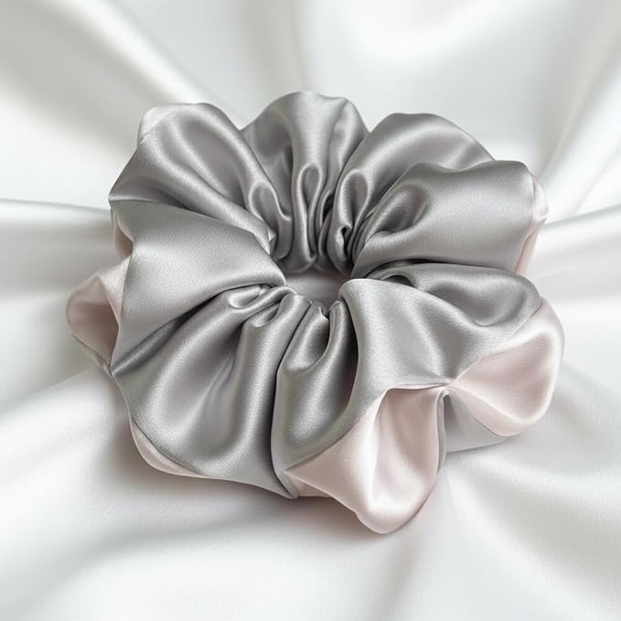 Pale Pink and Silver Grey