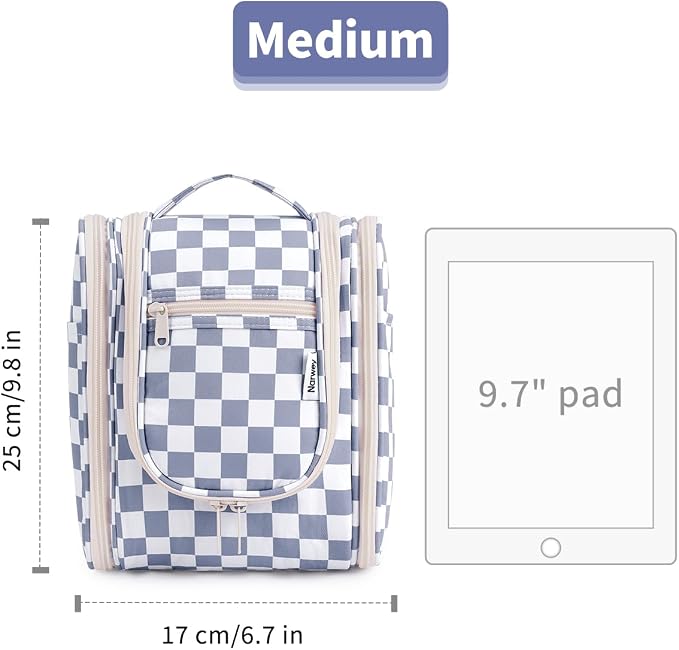 C-Grayish Blue Checkerboard