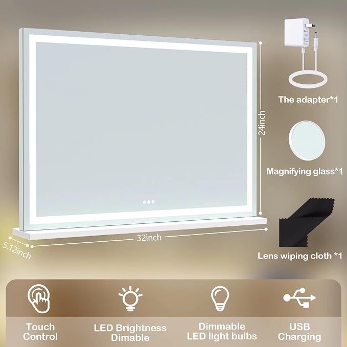 Square White Led