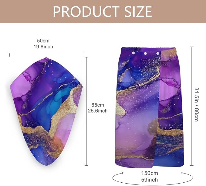 Blue and Purple Marble
