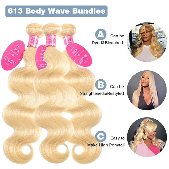 613 Body Wave Bundles