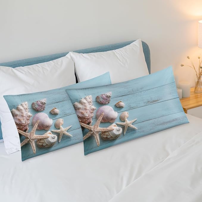 Seashells Starfish Wooden