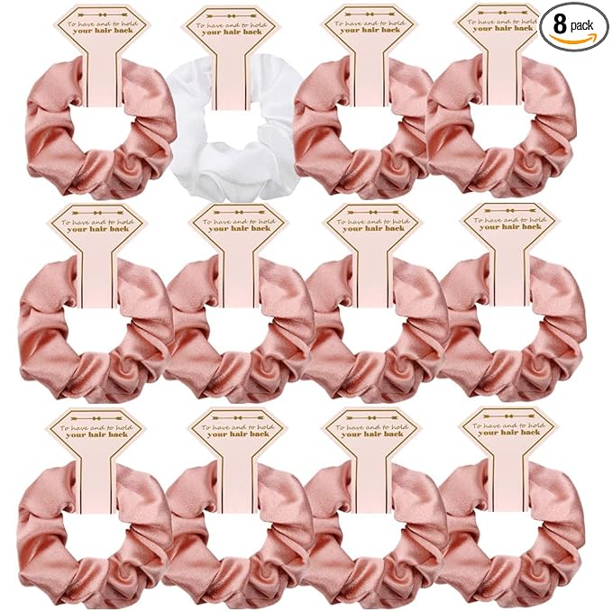12PCS White & Rose Gold