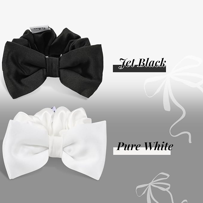 Pure White & Jet Black