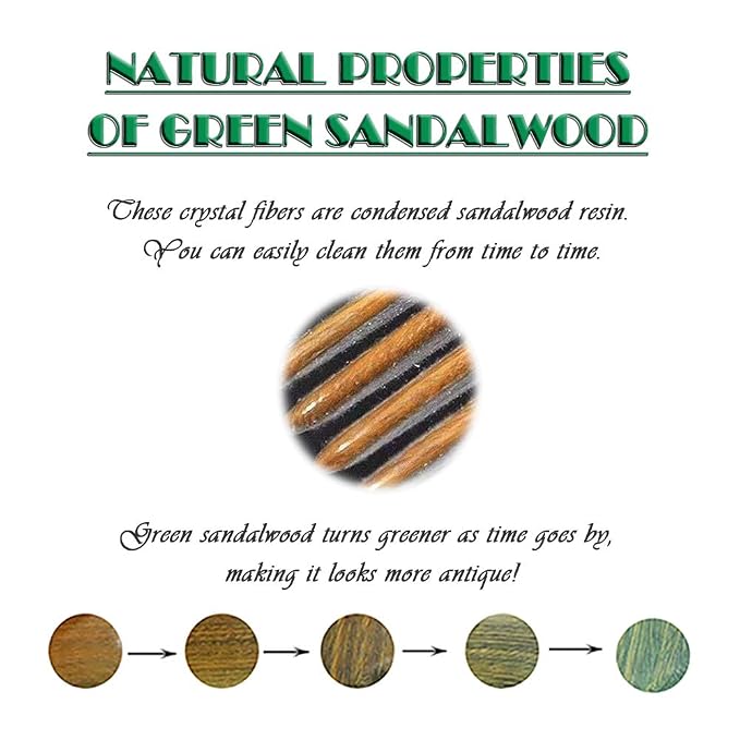 Green Sandalwood Wide Tooth