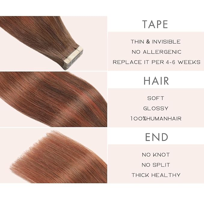 #4/33/4A Chocolate Brown to Auburn Brown