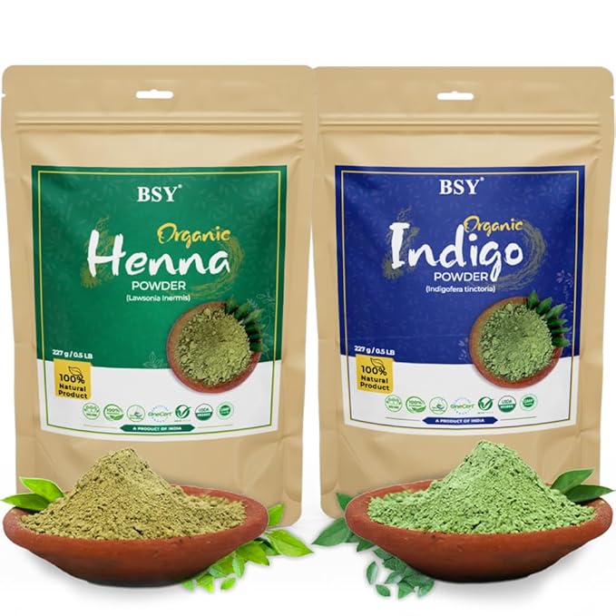 Indigo & Henna Combo - 16 Ounce Each