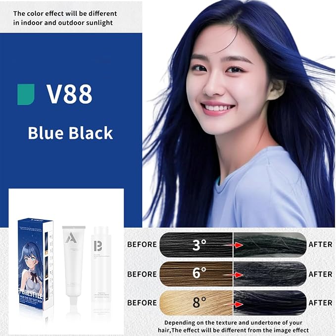 V88 Blue Black