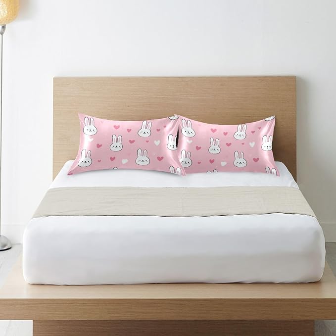 Bunny Pink Hearts