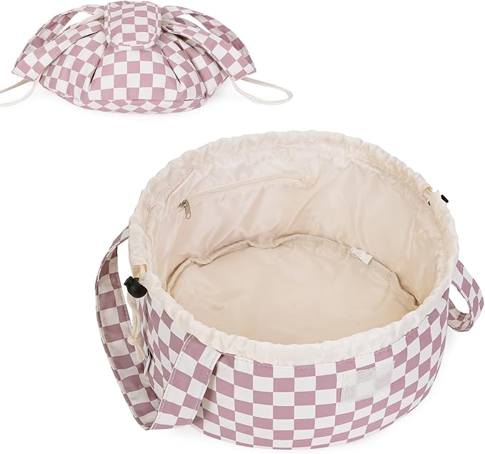 Z-Dusty Pink Checkerboard