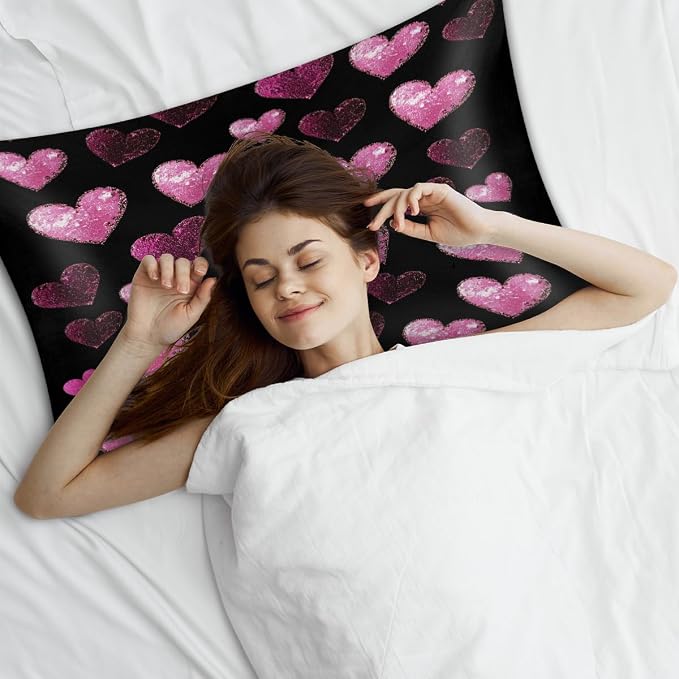 Pink Black Heart