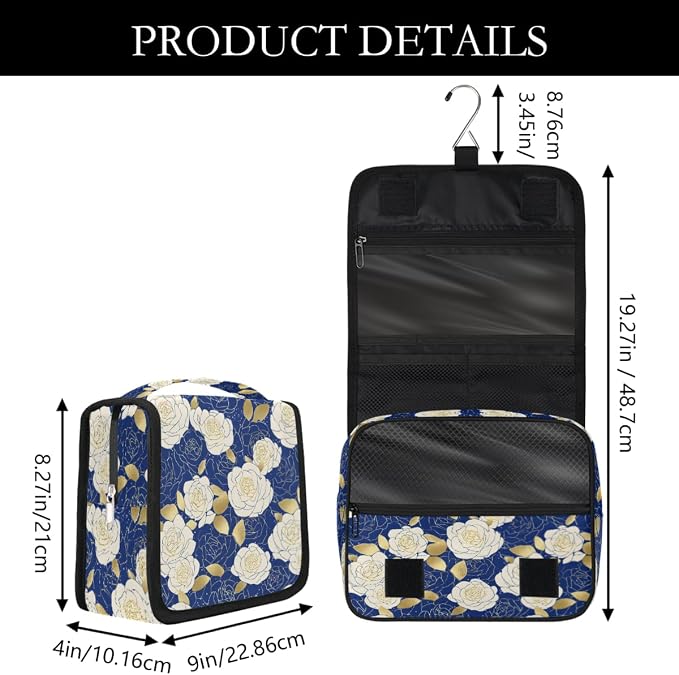Z Blue White Flowers Floral
