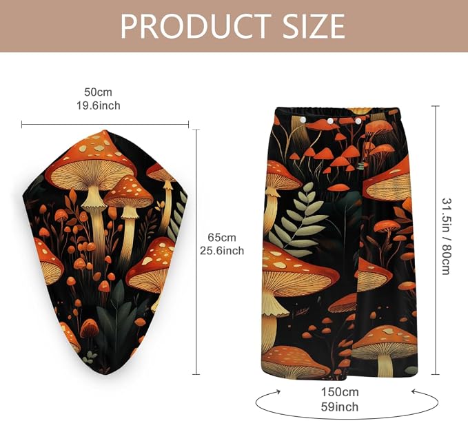 Orange Mushroom Leaf