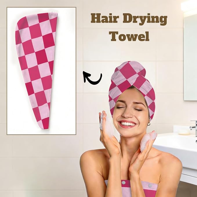 Pink Checkerboard