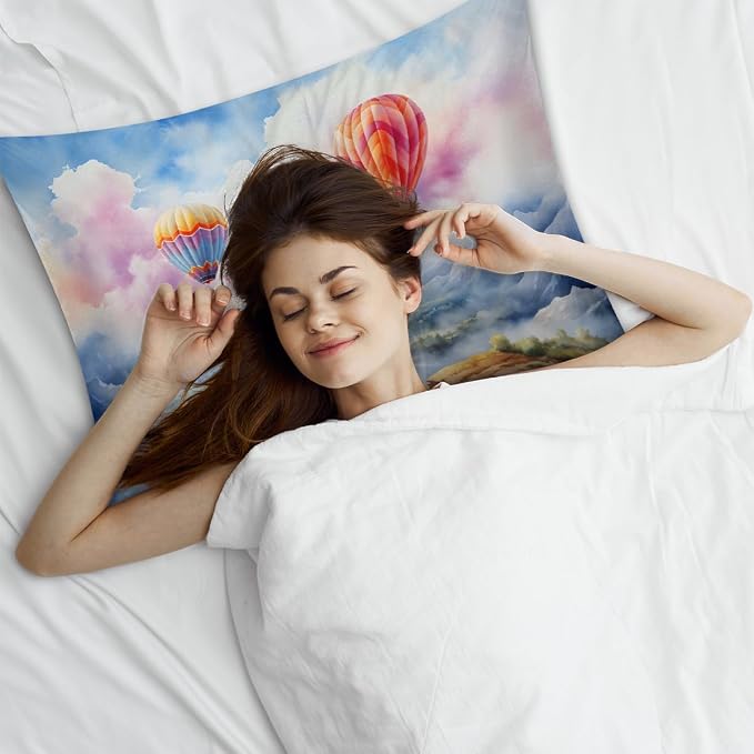 Hot Air Balloon Mountain