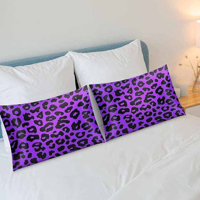 Purple Leopard Print