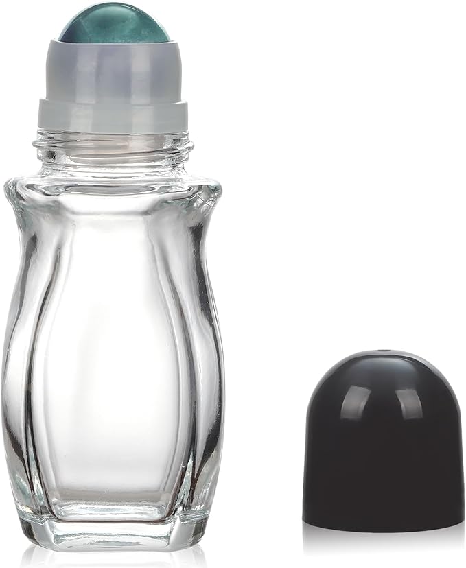 Green Roller Clear Bottle