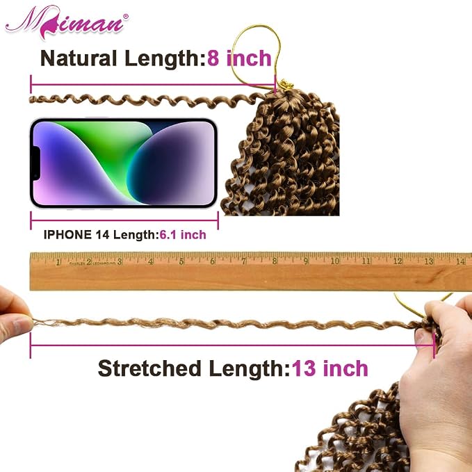 Passion Twist Crochet Hair-Blonde