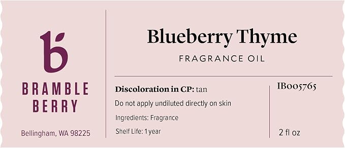 Blueberry Thyme