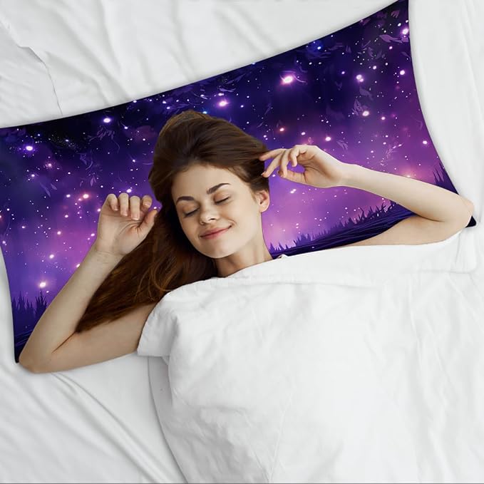 Purple Galaxy Night
