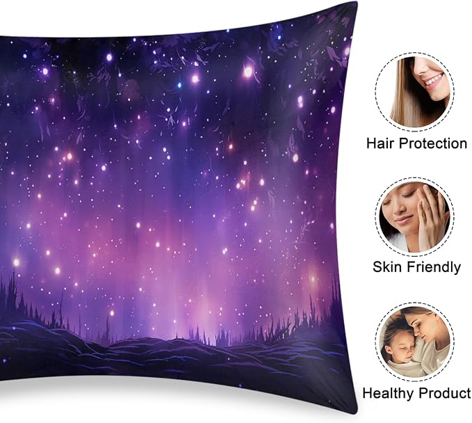 Purple Galaxy Night