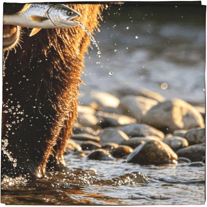 Bear Eats Fish