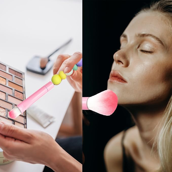 pink brush set