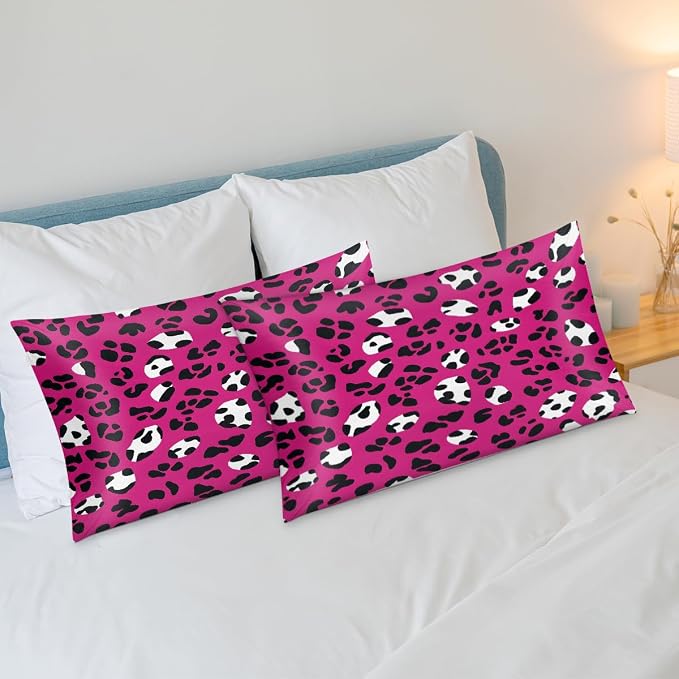 Red Leopard Print