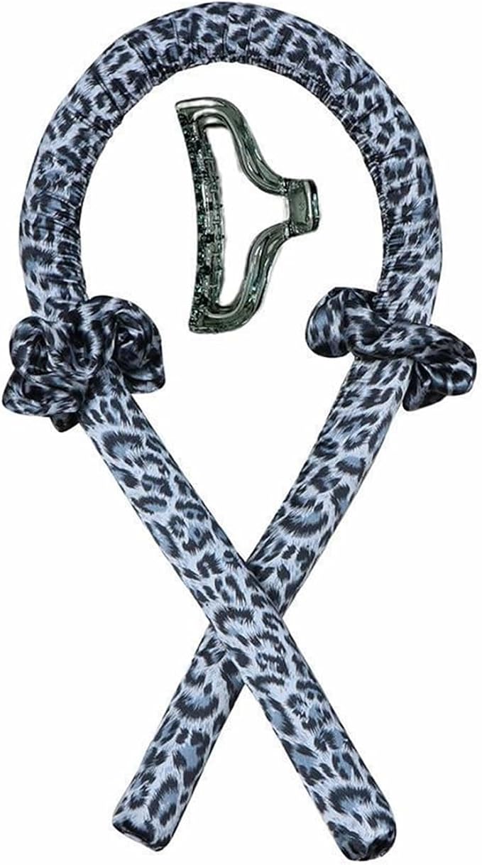 Gray leopard print
